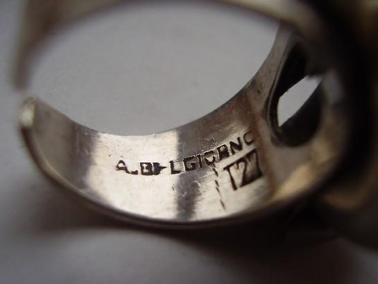 Antonio Belgiorno Argentina Silver Ring - Image 5