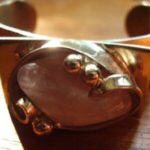 Chromica Denmark Rose Quartz bangle