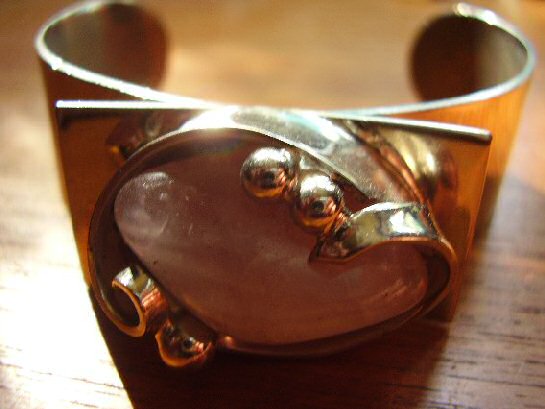 Chromica Denmark Rose Quartz bangle - Image 2