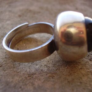 Bengt Hallberg Sweden Swedesign Silver and Labradorite ring