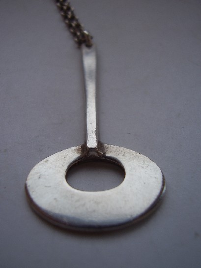 Tone Vigeland for Plus Studos Silver Pendant - Image 3