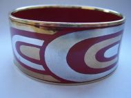 Laurana Italy 1960's Enamel Bangle